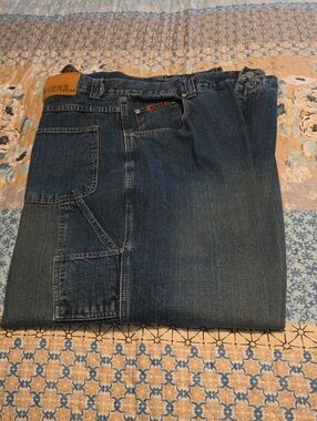 Vigoss Men’s Indigo Relaxed Carpenter Jeans